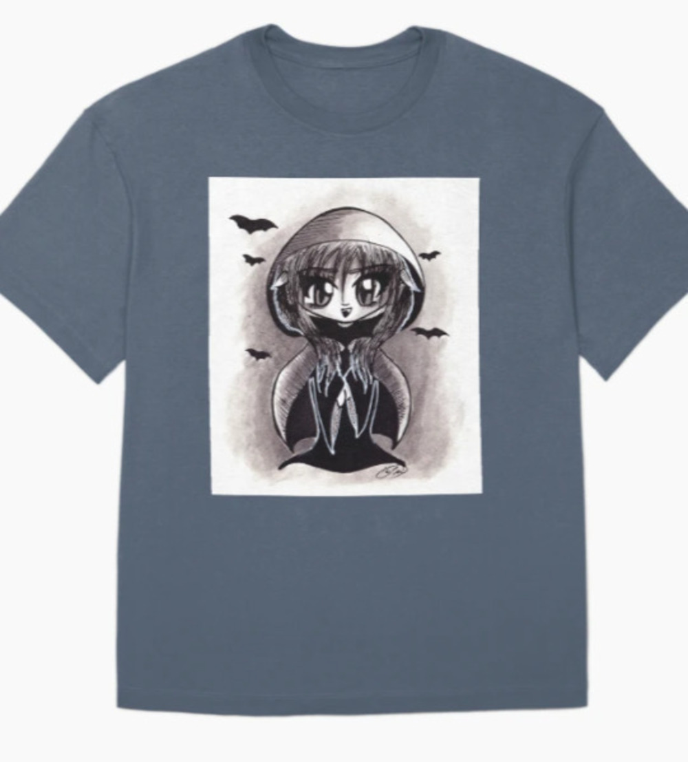 Vampirella Navy T Shirt